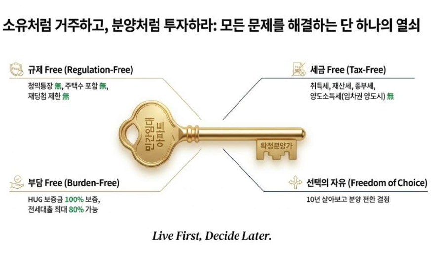소유처럼 거주하고 분양처럼 투자하라